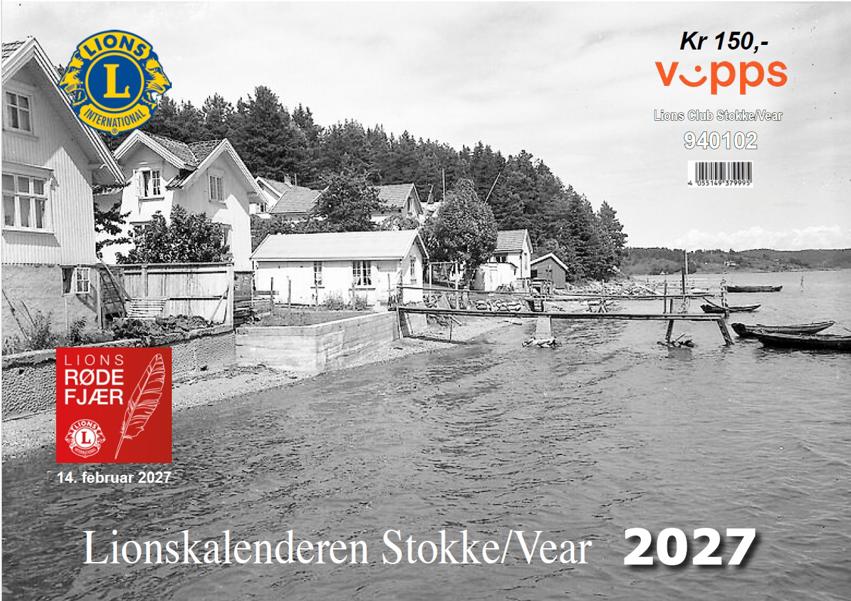 Lions Kalender 2027 er nå i salg!